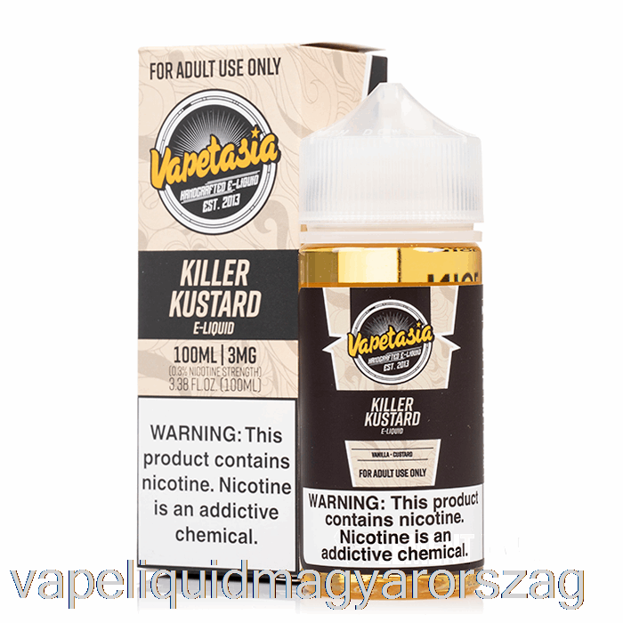 Killer Kustard - Vapetasia - 100ml 3mg Vape Folyadék